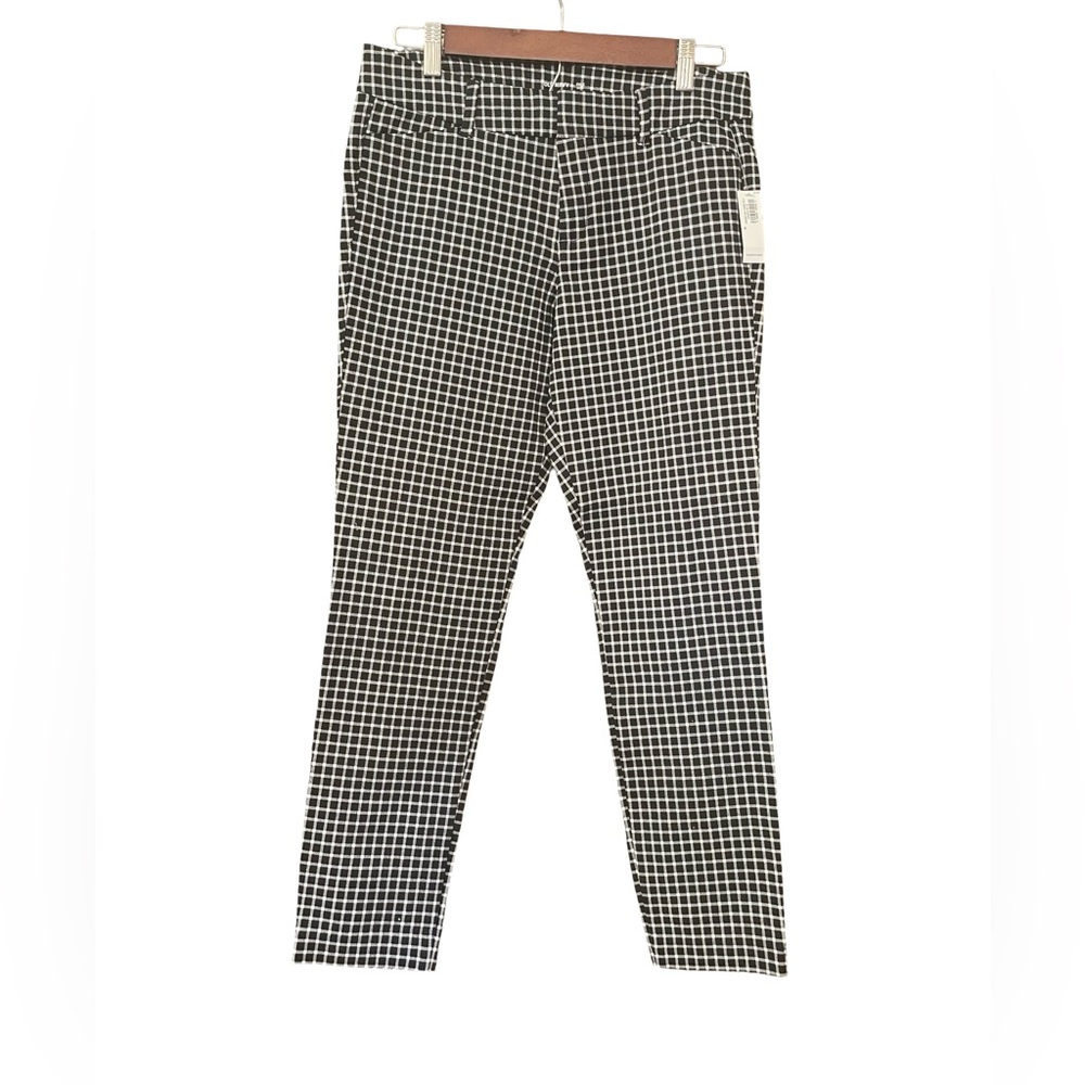 Black and White Checkered Pants
